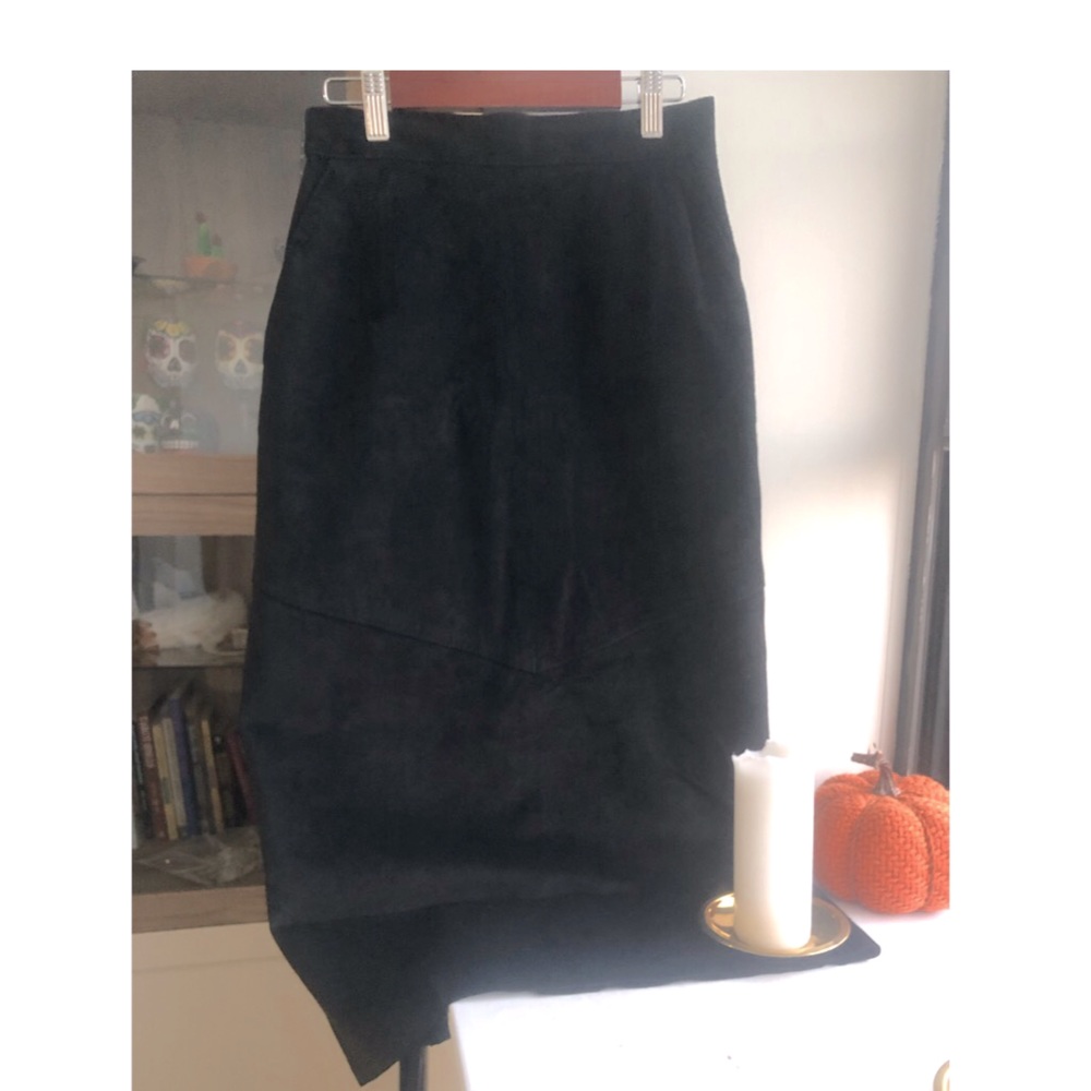 Lord&Taylor true vintage suede skirt